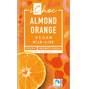ichoc, Ichoc almond orange Ø, 80 g