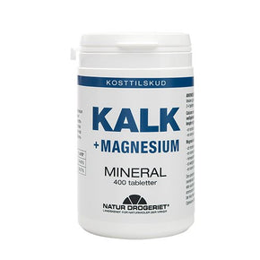 Natur Drogeriet Kalk + Magnesium 400 Tab