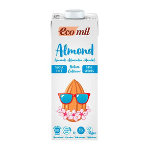 Ecomil, Almond drink with calcium Ecomil Ø without sugar, 1 l
