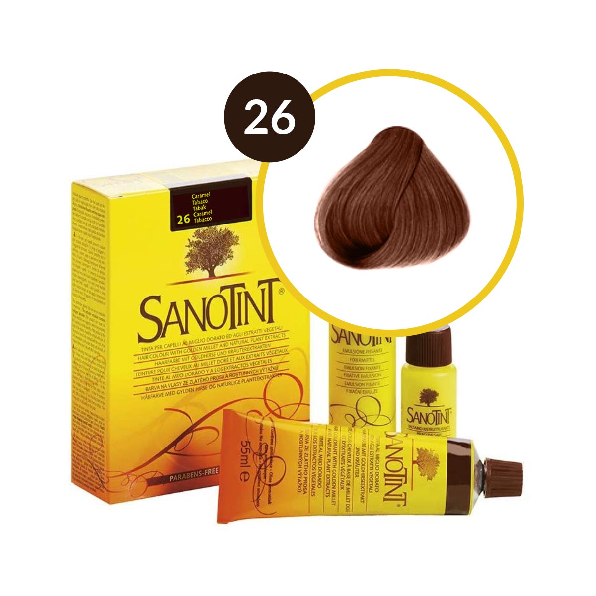 Udfordring trængsler Særlig Sanotint, Sanotint 26 hårfarve Karamel, 125 ml - Helsemin